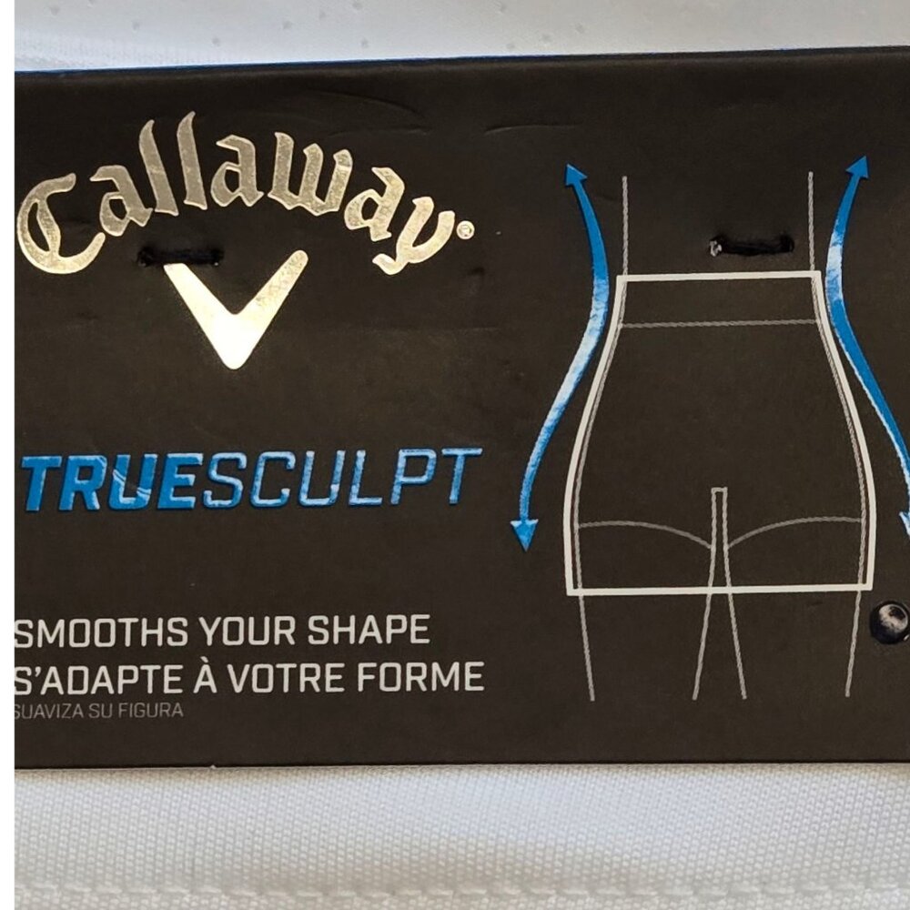 Callaway Womens TrueSculpt Golf Skort Brilliant White XL Stretch Opti-Dri™ - Picture 6 of 10